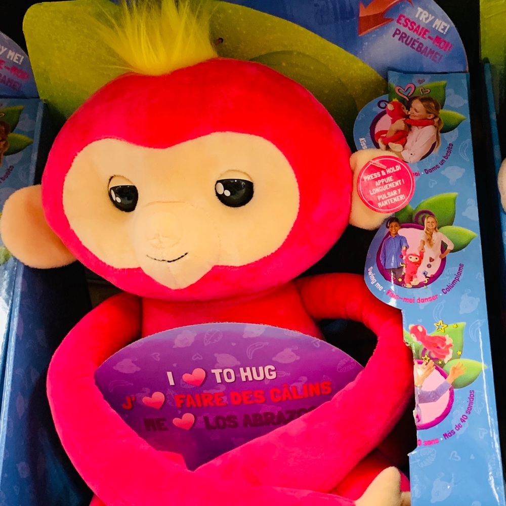 Fingerling Hugs a lot Monkey